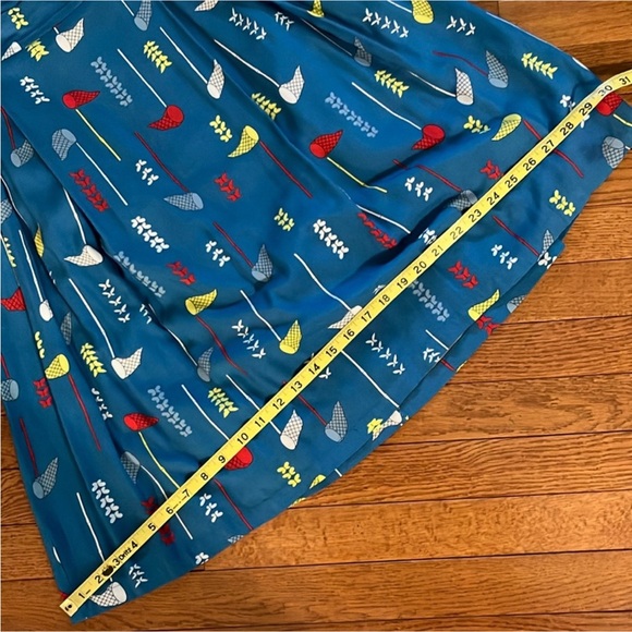 ModCloth Fever London Blue Butterfly Skirt 🦋 - Picture 12 of 16